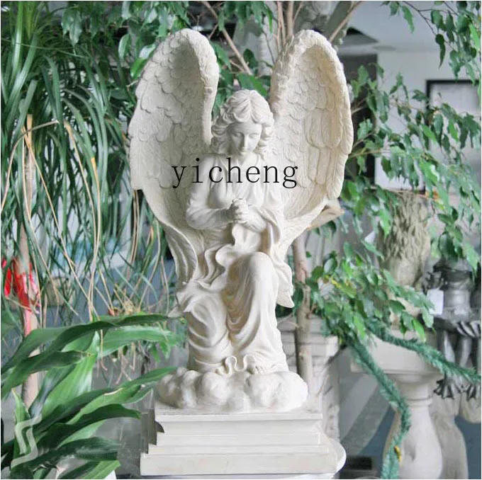 ZYA European outdoor prayer angel landing grass decoration handicrafts courtyard balcony resin ornament
ZYA European outdoor prayer angel landing grass decoration handicrafts courtyard balcony resin ornament