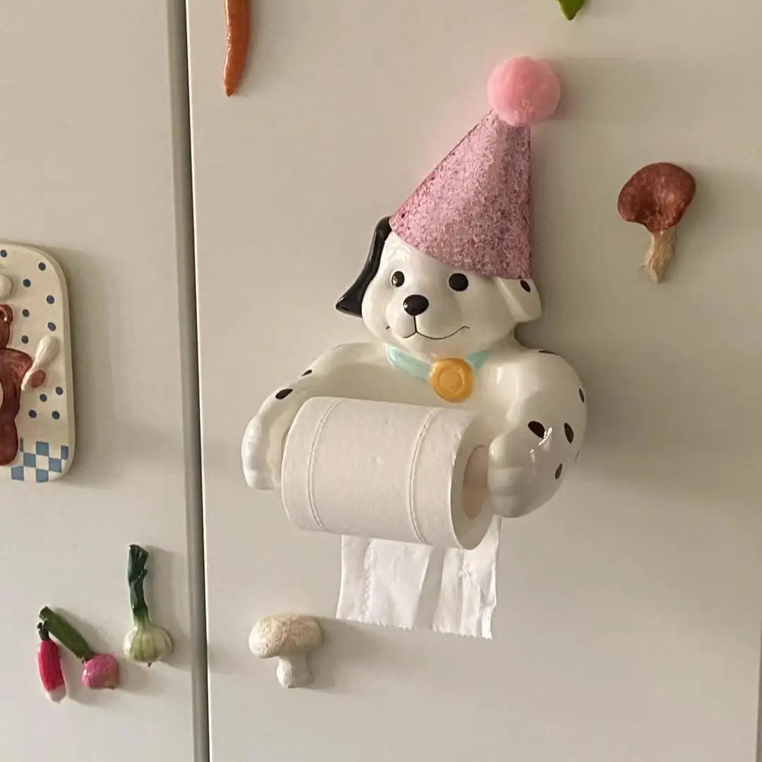 Shinymomo Cute Cartoon Dog Toilet Paper Holder Kitchen Storage Rack New Product Practical Paper Towel Rack Middle Vintage Ins...
Shinymomo Cute Cartoon Dog Toilet Paper Holder Kitchen Storage Rack New Product Practical Paper Towel Rack Middle Vintage Ins...
