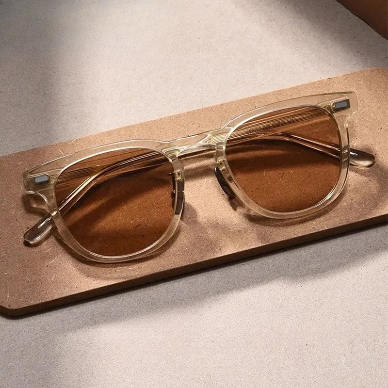 Квадратные солнцезащитные очки из ацетата, мужские коричневые прозрачные очки, женские желе UV400, уличные очки, мужские модные классические очки для вождения 142 мм
Квадратные солнцезащитные очки из ацетата, мужские коричневые прозрачные очки, женские желе UV400, уличные очки, мужские модные классические очки для вождения 142 мм