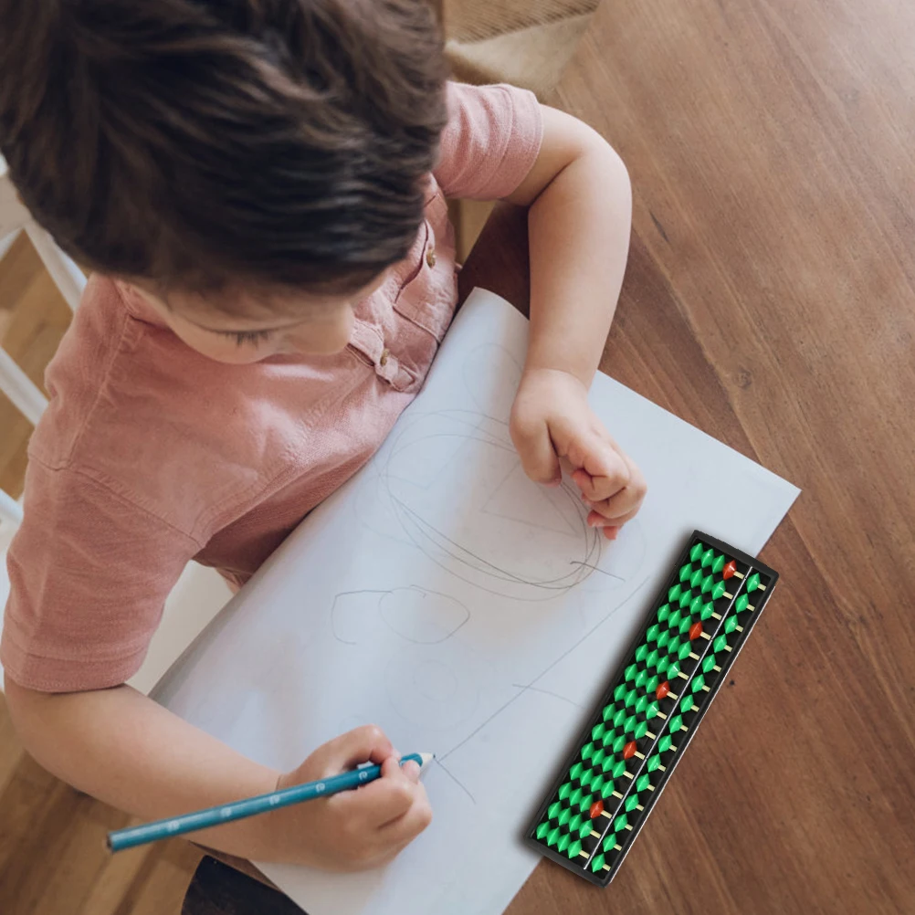 2Pcs Educational Arithmetic Abacus 15-Rod Structure Compact Size Easy to Carry Supports Brain Development in Early Learning
2Pcs Educational Arithmetic Abacus 15-Rod Structure Compact Size Easy to Carry Supports Brain Development in Early Learning