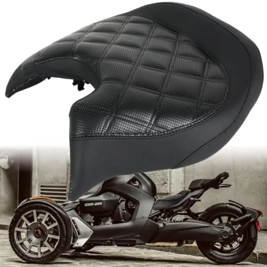 Motorcycle Rider Driver Solo Seat Comfort and Wide Seat Fits for Can Am Ryker 600 900 Sport Rally Edition 2019-2023 Replace 219
Motorcycle Rider Driver Solo Seat Comfort and Wide Seat Fits for Can Am Ryker 600 900 Sport Rally Edition 2019-2023 Replace 219