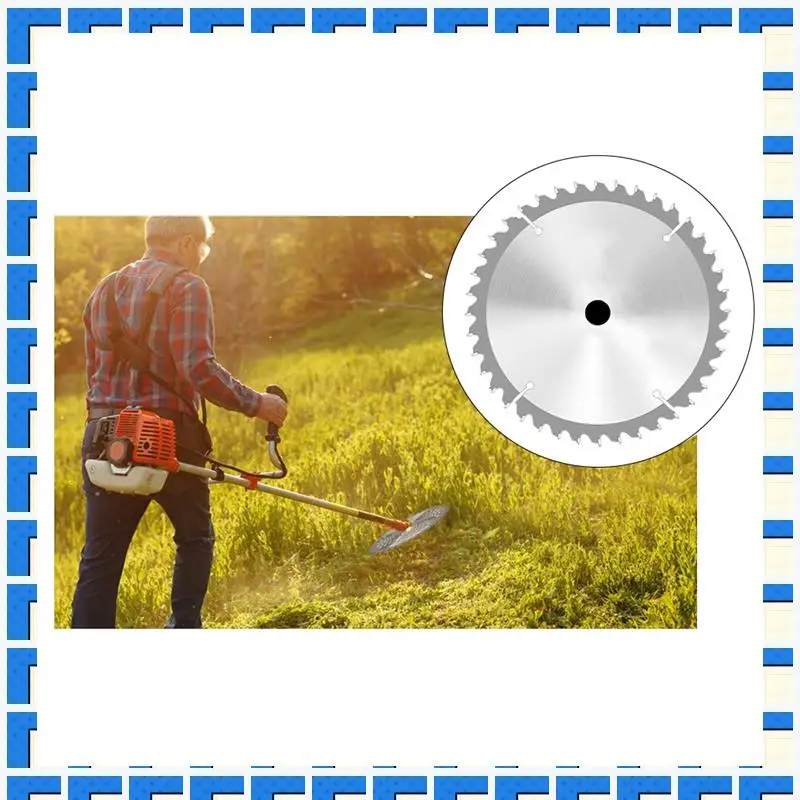 ABNG 1 PCS Alloy 40T Carbide Tip Brush Blades - Brush Cutter Blade For Cutter, Trimmer, Weed Eater Made From Premium Alloy
ABNG 1 PCS Alloy 40T Carbide Tip Brush Blades - Brush Cutter Blade For Cutter, Trimmer, Weed Eater Made From Premium Alloy