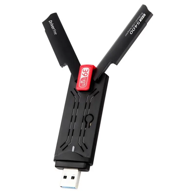 A29F-AX5400 Wifi6e Adapter 5400Mhz USB3.0 Adapter 2.4G/5G/6Ghz Wifi Adapter WPA3 802.11AX Wireless Network Card For Win 10/11
A29F-AX5400 Wifi6e Adapter 5400Mhz USB3.0 Adapter 2.4G/5G/6Ghz Wifi Adapter WPA3 802.11AX Wireless Network Card For Win 10/11