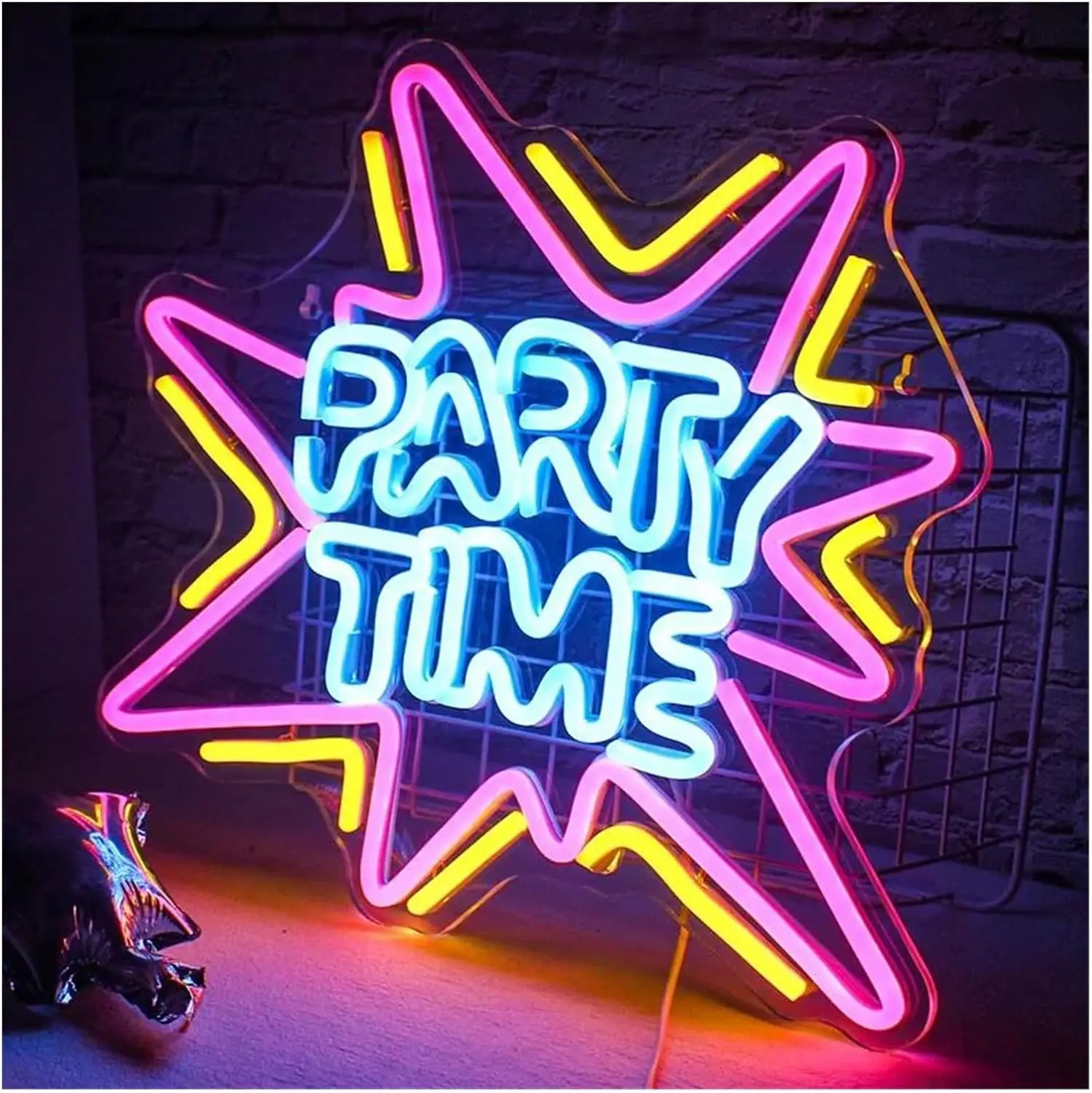 Party Time Neon Sign USB Dimmable LED Neon Light Sign Wall Art Decor for Gameroom Bedroom Livingroom Bar Party Birthday Gifts
Party Time Neon Sign USB Dimmable LED Neon Light Sign Wall Art Decor for Gameroom Bedroom Livingroom Bar Party Birthday Gifts