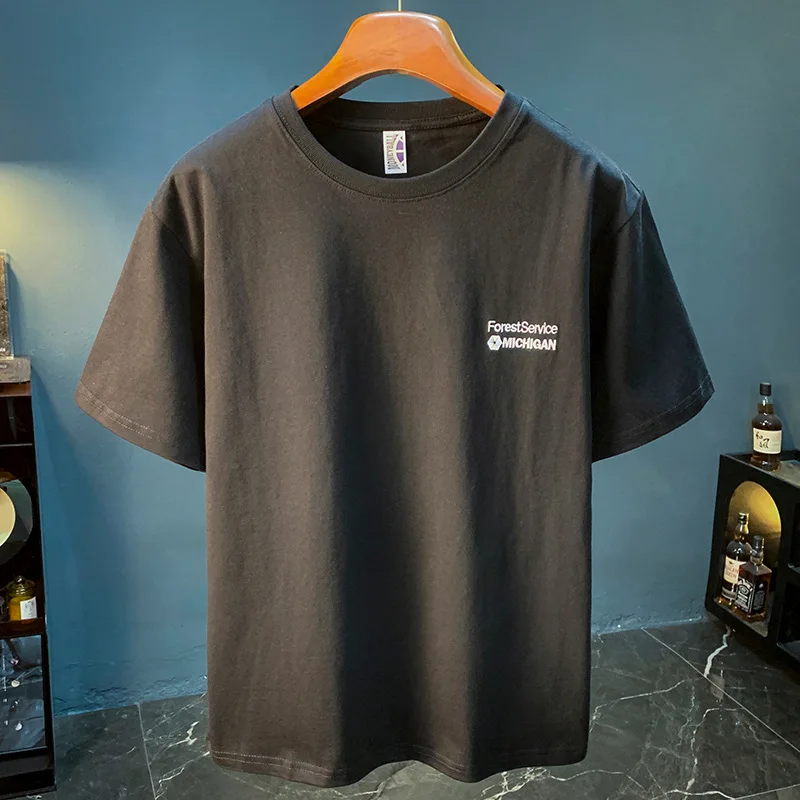 Short sleeved T-shirt men's minimalist printed summer thin style trendy casual loose elastic breathable versatile top
Short sleeved T-shirt men's minimalist printed summer thin style trendy casual loose elastic breathable versatile top