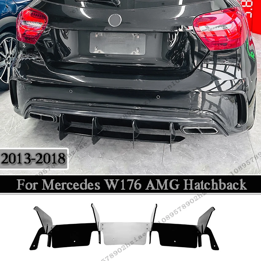 Задний диффузор для Mercedes-Benz A Class W176 A160 A180 A200 A250 A260 A45 AMG 2013-2018 хэтчбек автомобильный Стайлинг автоаксессуары
Задний диффузор для Mercedes-Benz A Class W176 A160 A180 A200 A250 A260 A45 AMG 2013-2018 хэтчбек автомобильный Стайлинг автоаксессуары