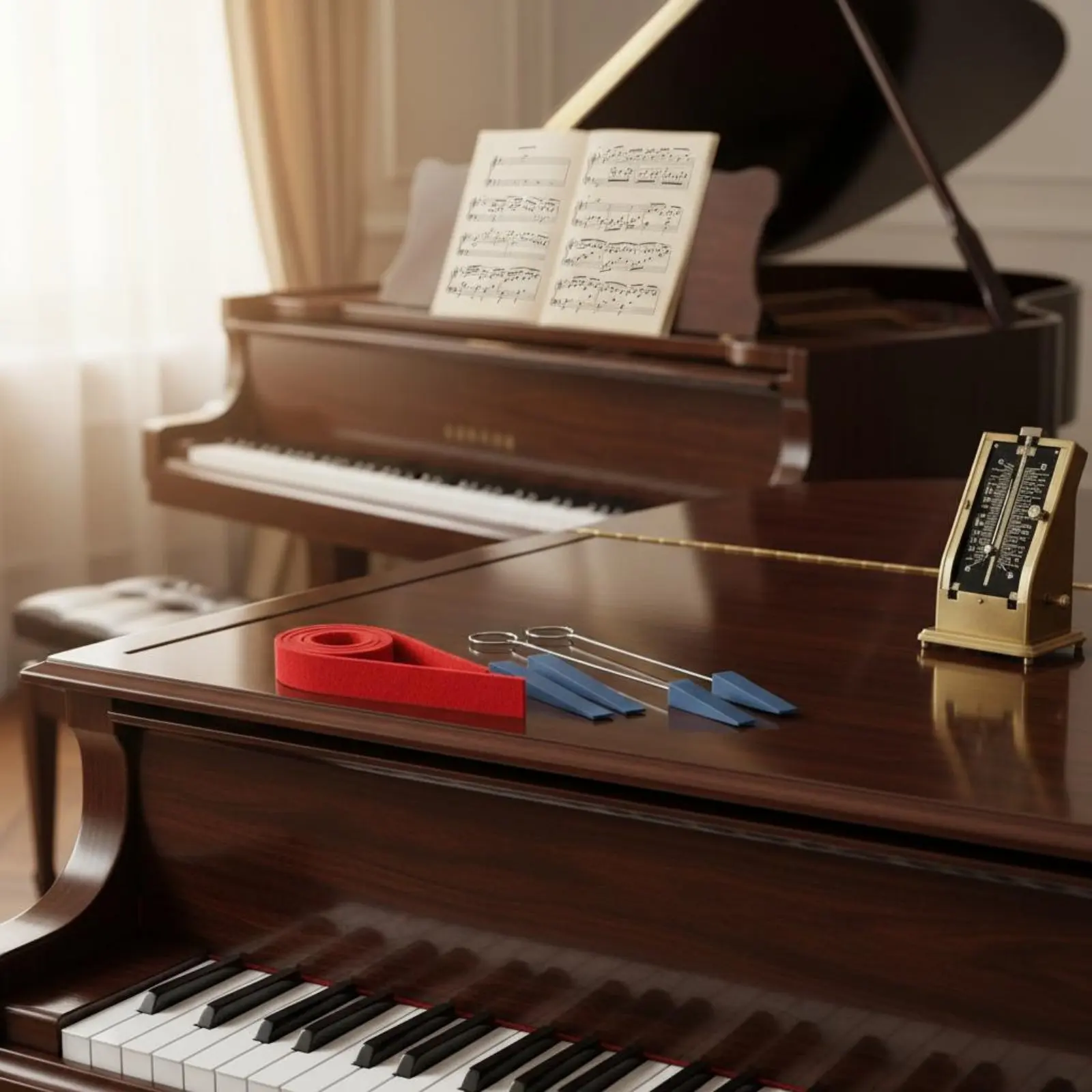 5 Pieces Piano Tuning Mute Set Long-Lasting Materials Piano Tuning Muting Kit Rubber Mute Block Beginner Friendly
5 Pieces Piano Tuning Mute Set Long-Lasting Materials Piano Tuning Muting Kit Rubber Mute Block Beginner Friendly
