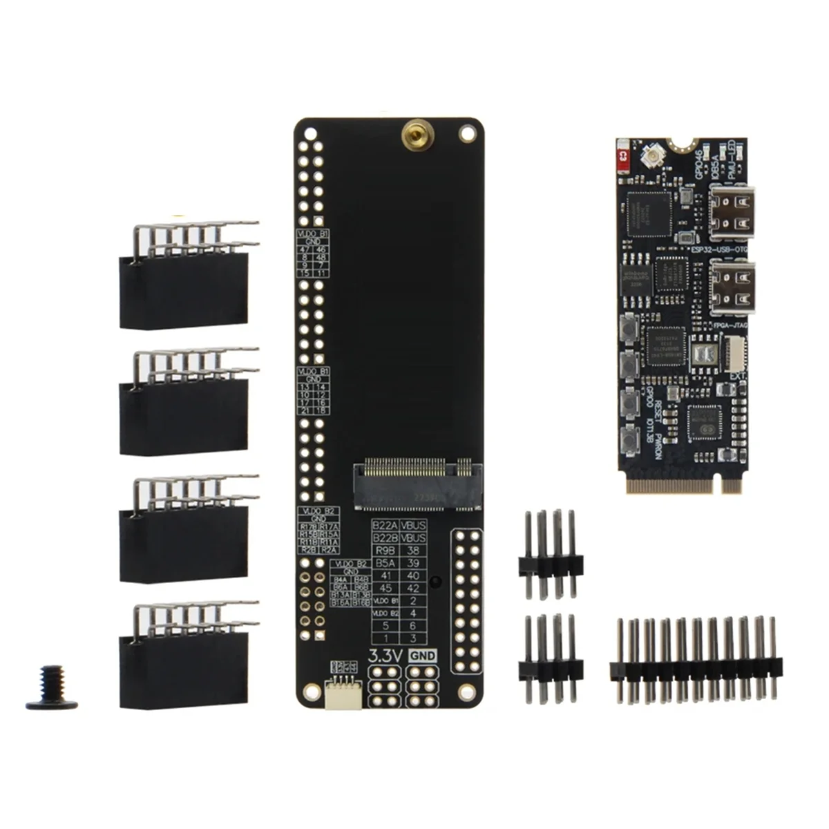 НОВАЯ макетная плата T-FPGA ESP32-S3, слот M.2 FPGA GW1NSR-LV4CQN48PC6/I5, маломощные микроконтроллеры, модуль WiFi Bluetooth5
НОВАЯ макетная плата T-FPGA ESP32-S3, слот M.2 FPGA GW1NSR-LV4CQN48PC6/I5, маломощные микроконтроллеры, модуль WiFi Bluetooth5