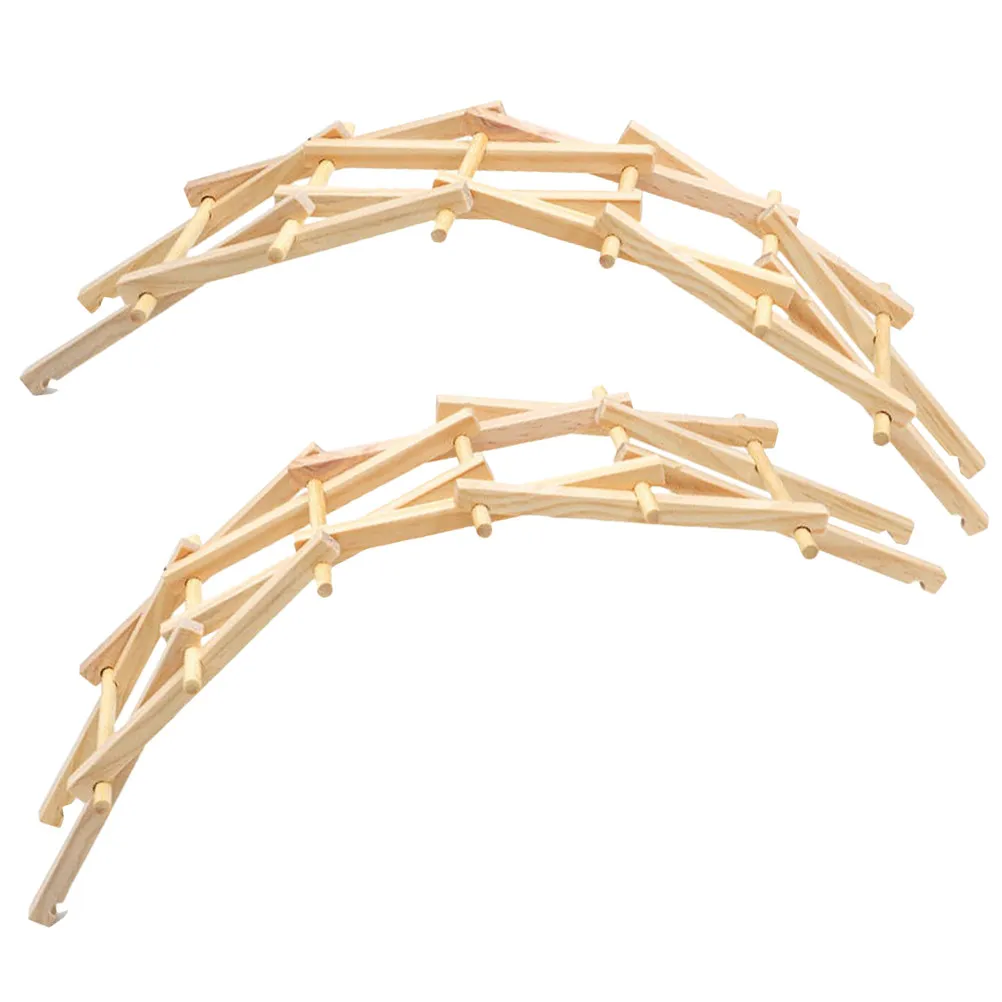 2Sets Educational Arch Bridge DIY Kit Natural Wood Material Develops Logic Thinking Fine Motor Skills Science Learning Tool
2Sets Educational Arch Bridge DIY Kit Natural Wood Material Develops Logic Thinking Fine Motor Skills Science Learning Tool