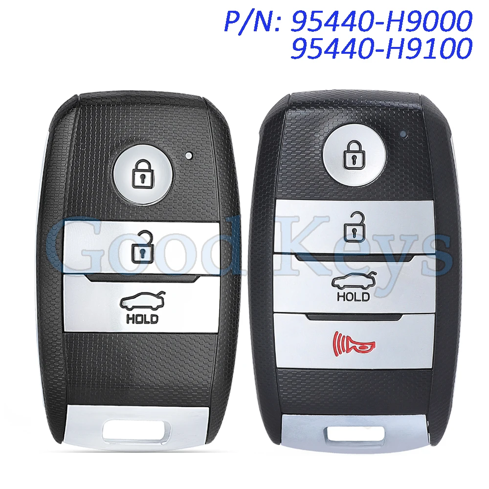 KEYECU 95440-H9000 95440-H9100 for Kia Rio 2017 2018 2019 Smart Remote Control Key Fob 433MHz SYEC3FOB1611
KEYECU 95440-H9000 95440-H9100 for Kia Rio 2017 2018 2019 Smart Remote Control Key Fob 433MHz SYEC3FOB1611