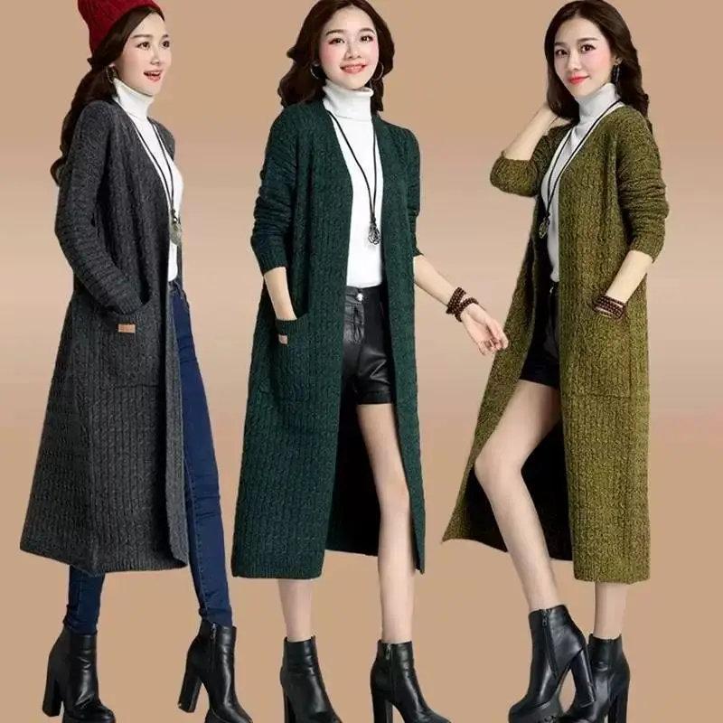 Fashionable And Loose-Fit Jacket Women's Cardigan V Neck Solid Color Long Sweater Jumpers Cardigans Outwear Tops Women Q469
Fashionable And Loose-Fit Jacket Women's Cardigan V Neck Solid Color Long Sweater Jumpers Cardigans Outwear Tops Women Q469