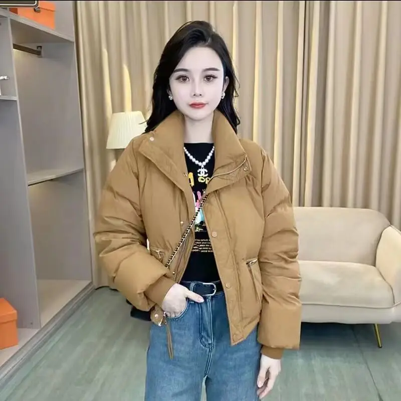 Winter Jacket Women 2023 New Womens Parkas Thicken Outerwear Solid Coats Short Female Slim Cotton Padded Basic Cotton Tops
Winter Jacket Women 2023 New Womens Parkas Thicken Outerwear Solid Coats Short Female Slim Cotton Padded Basic Cotton Tops