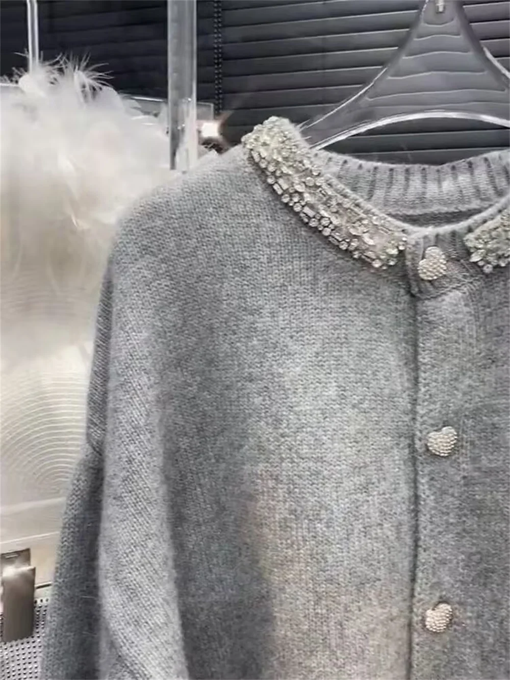 Women Clothing Oversized Cardigan Jackets Diamond O-neck Vintage Casual Knitted Sweater Tops Pull Femme Cardigans Sweater 2026
Women Clothing Oversized Cardigan Jackets Diamond O-neck Vintage Casual Knitted Sweater Tops Pull Femme Cardigans Sweater 2026