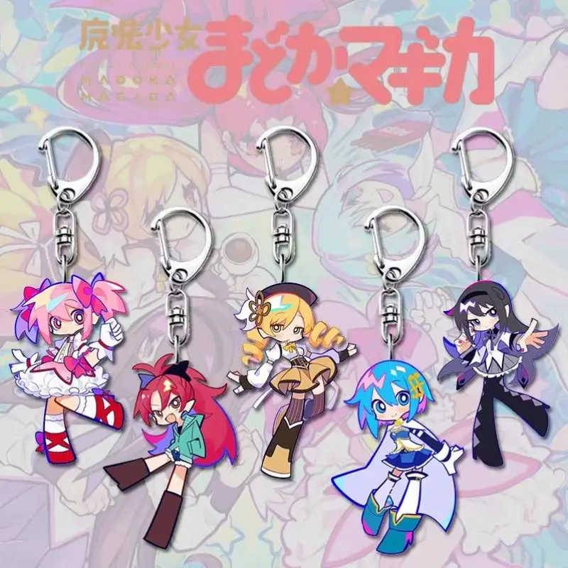 Magical Girl Madoka Keychain Set - Anti-Loss Student Keyring (Homura/Mami) Kawaii Anime Gift
Magical Girl Madoka Keychain Set - Anti-Loss Student Keyring (Homura/Mami) Kawaii Anime Gift