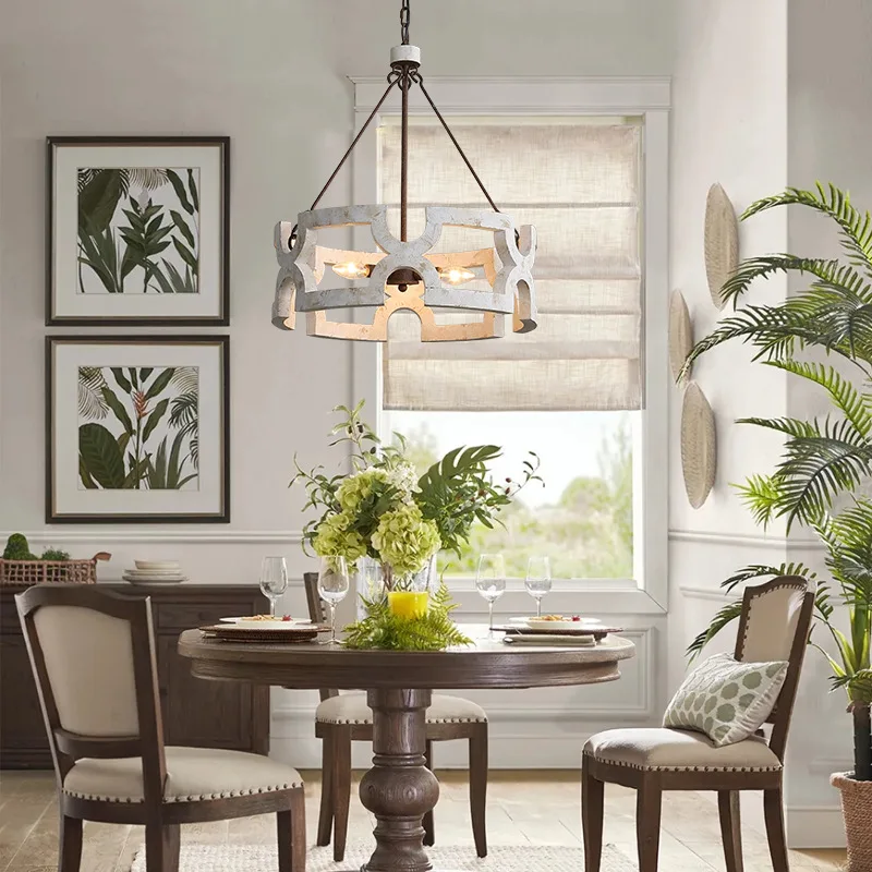 Creative American Circular 5 heads Wood Chandelier Light Living Room Dining Room Corridor Clothing Restaurant Pendant Lamp
Creative American Circular 5 heads Wood Chandelier Light Living Room Dining Room Corridor Clothing Restaurant Pendant Lamp