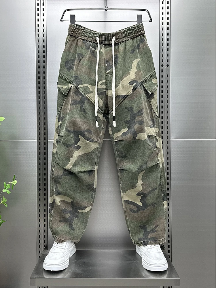 Осенние камуфляжные рабочие брюки Thiened American Sle, мужские свободные повседневные прямые брюки, модная весенне-осенняя одежда
Осенние камуфляжные рабочие брюки Thiened American Sle, мужские свободные повседневные прямые брюки, модная весенне-осенняя одежда