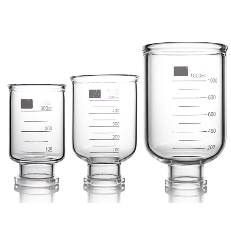 Laboratory glass instrument sand core filter device filter cup 300/500/1000ml funnel cup filter barrel
Laboratory glass instrument sand core filter device filter cup 300/500/1000ml funnel cup filter barrel