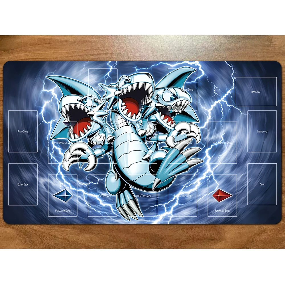 Yu-Gi-Oh Playmat Blue-Eyes Toon Ultimate Dragon Card Game YGO KMC TCG YuGiOh Play Mat-372
Yu-Gi-Oh Playmat Blue-Eyes Toon Ultimate Dragon Card Game YGO KMC TCG YuGiOh Play Mat-372