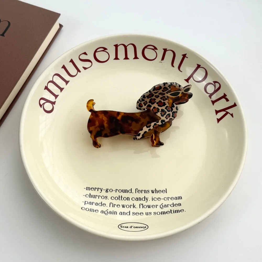 Personalized Animals Dachshund Hair Claw Large Acetic Acid Sausage Dog Hair Clip Shark Clip Puppy Acetate Grab Clip Travel
Personalized Animals Dachshund Hair Claw Large Acetic Acid Sausage Dog Hair Clip Shark Clip Puppy Acetate Grab Clip Travel