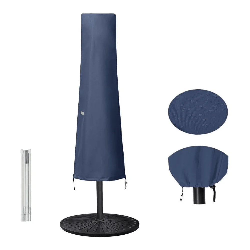 Umbrella Cover With Rod For 7 To 11 Ft Umbrellas Amp 15 Ft DoubleSided Umbrellas, Protective Waterproof Cover With Zipper, Beig
Umbrella Cover With Rod For 7 To 11 Ft Umbrellas Amp 15 Ft DoubleSided Umbrellas, Protective Waterproof Cover With Zipper, Beig