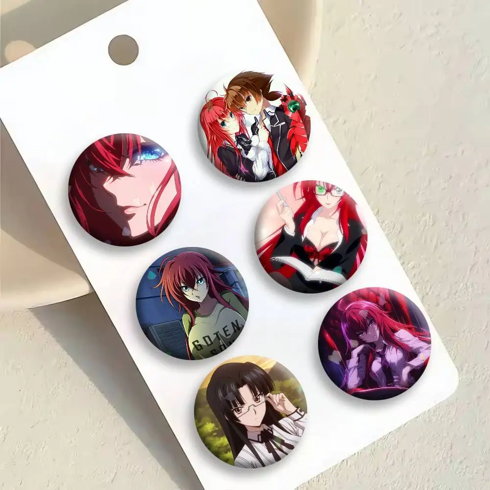 H-High S-School DxD Brooches Cartoon Badge Pins Backpack Hat Accessories Friend Gift
H-High S-School DxD Brooches Cartoon Badge Pins Backpack Hat Accessories Friend Gift