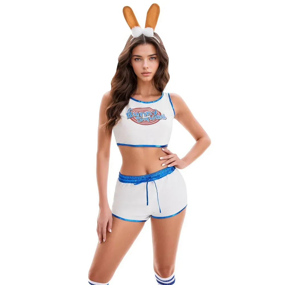 Bunny Rabbit Cosplay Costume Rabbit Bunny Jam Costumes Women Girls Halloween Party Clothes
Bunny Rabbit Cosplay Costume Rabbit Bunny Jam Costumes Women Girls Halloween Party Clothes