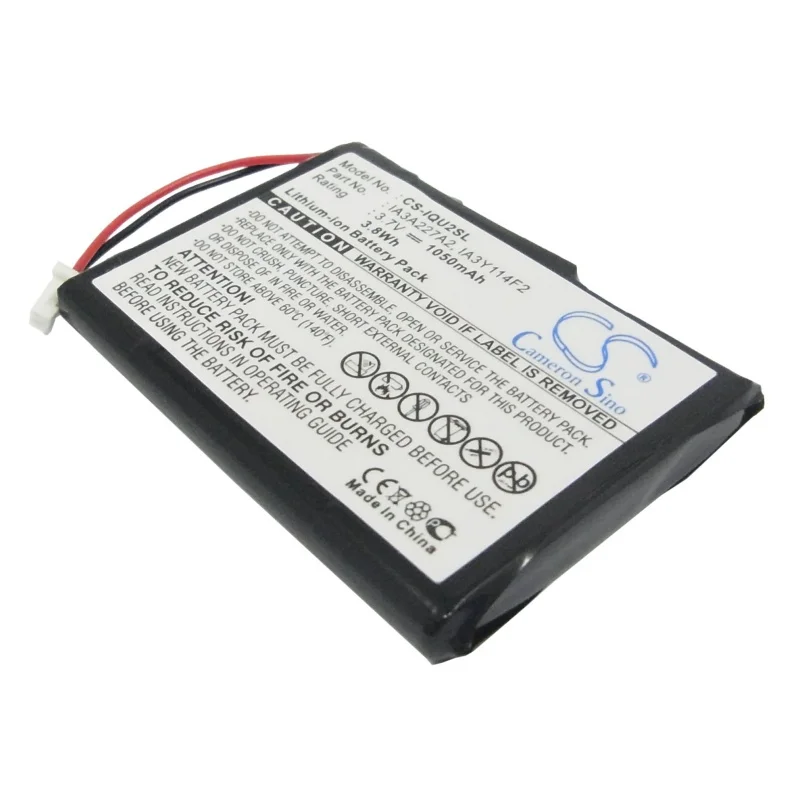 Li-ion GPS Navigator Battery for Garmin, 3.7V,1050mAh, Compatible Models:Quest 2 (Part No:IA3A227A2, IA3Y114F2)
Li-ion GPS Navigator Battery for Garmin, 3.7V,1050mAh, Compatible Models:Quest 2 (Part No:IA3A227A2, IA3Y114F2)
