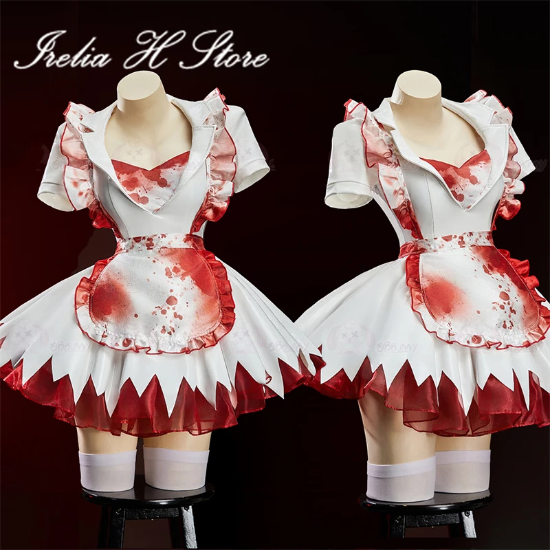 Irelia H Halloween Costumes Nurse dress white eather lo cosplays role party
Irelia H Halloween Costumes Nurse dress white eather lo cosplays role party