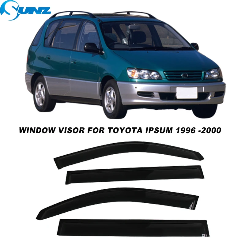 Window Visor For Toyota Ipsum 1996 1997 1998 1999 2000 Car Window Rain Guard Weather Shields Side Window Deflectors
Window Visor For Toyota Ipsum 1996 1997 1998 1999 2000 Car Window Rain Guard Weather Shields Side Window Deflectors