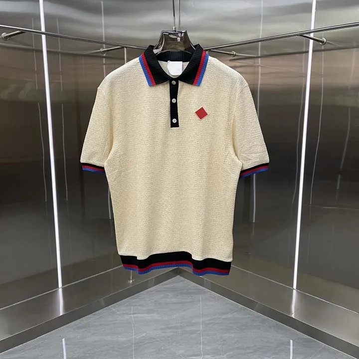 2026ss Casinoblank Paris Embroidery Women Men Turn Down Collar T shirts tees Loose Men Knitted T shirt
2026ss Casinoblank Paris Embroidery Women Men Turn Down Collar T shirts tees Loose Men Knitted T shirt
