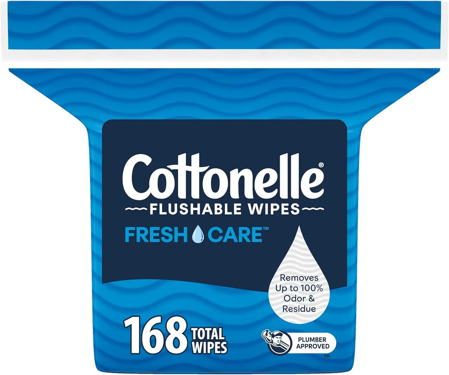 Flushable Wet Wipes for Adults, 168 Count Refill Pack, Gentle & Effective Clean
Flushable Wet Wipes for Adults, 168 Count Refill Pack, Gentle & Effective Clean