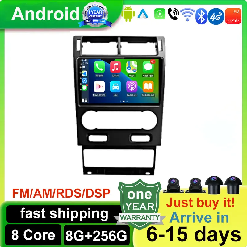 Android 14 For Ford Mondeo III 2000 -2007 Auto Radio Stereo Player Multimedia GPS Navigation Blutooth Wireless Carplay 360Camera
Android 14 For Ford Mondeo III 2000 -2007 Auto Radio Stereo Player Multimedia GPS Navigation Blutooth Wireless Carplay 360Camera