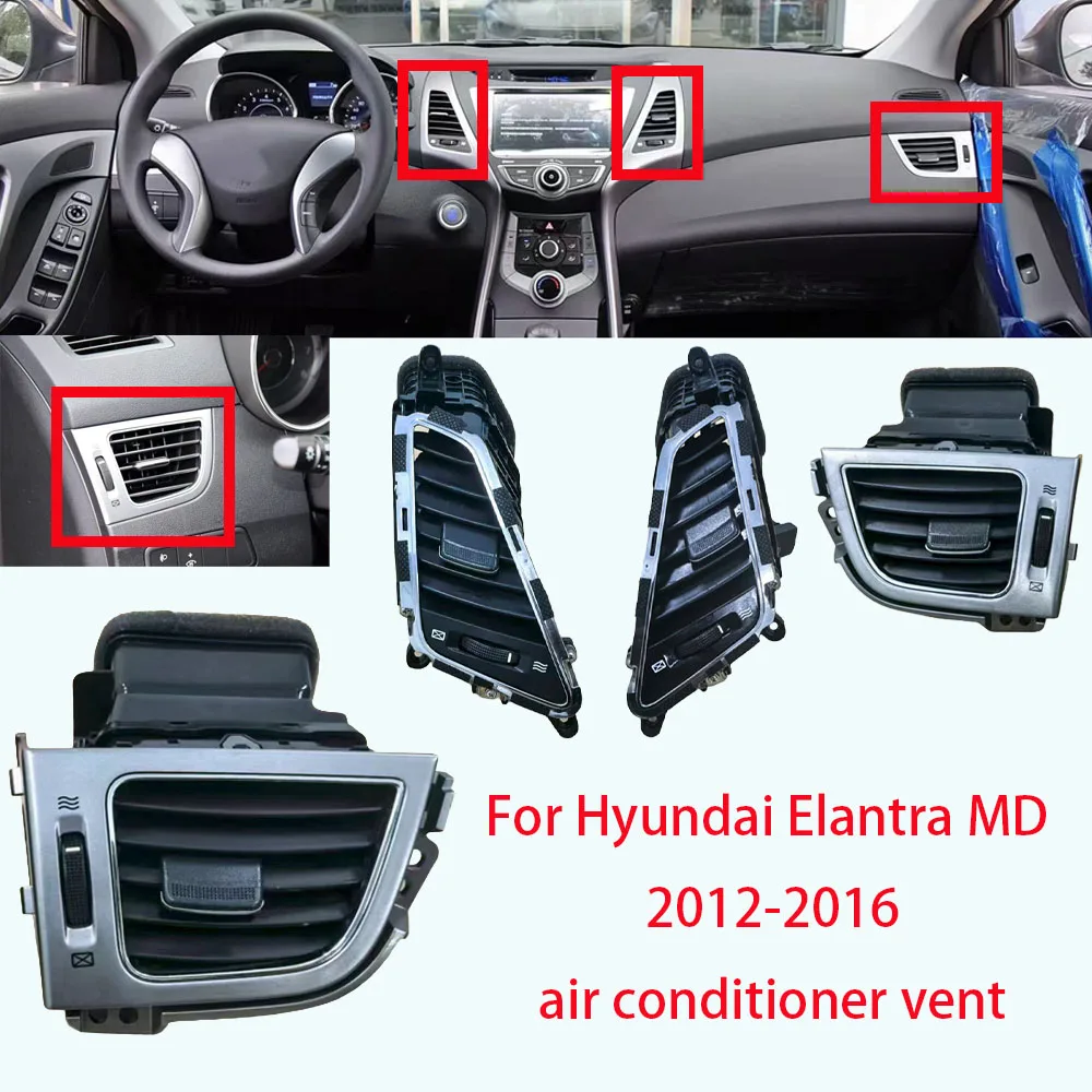 Car Interior Front Dash Center Console A/C Air Vent Outlet Car Accessories For Hyundai Elantra MD 2012 2013 2014 2015 2016
Car Interior Front Dash Center Console A/C Air Vent Outlet Car Accessories For Hyundai Elantra MD 2012 2013 2014 2015 2016