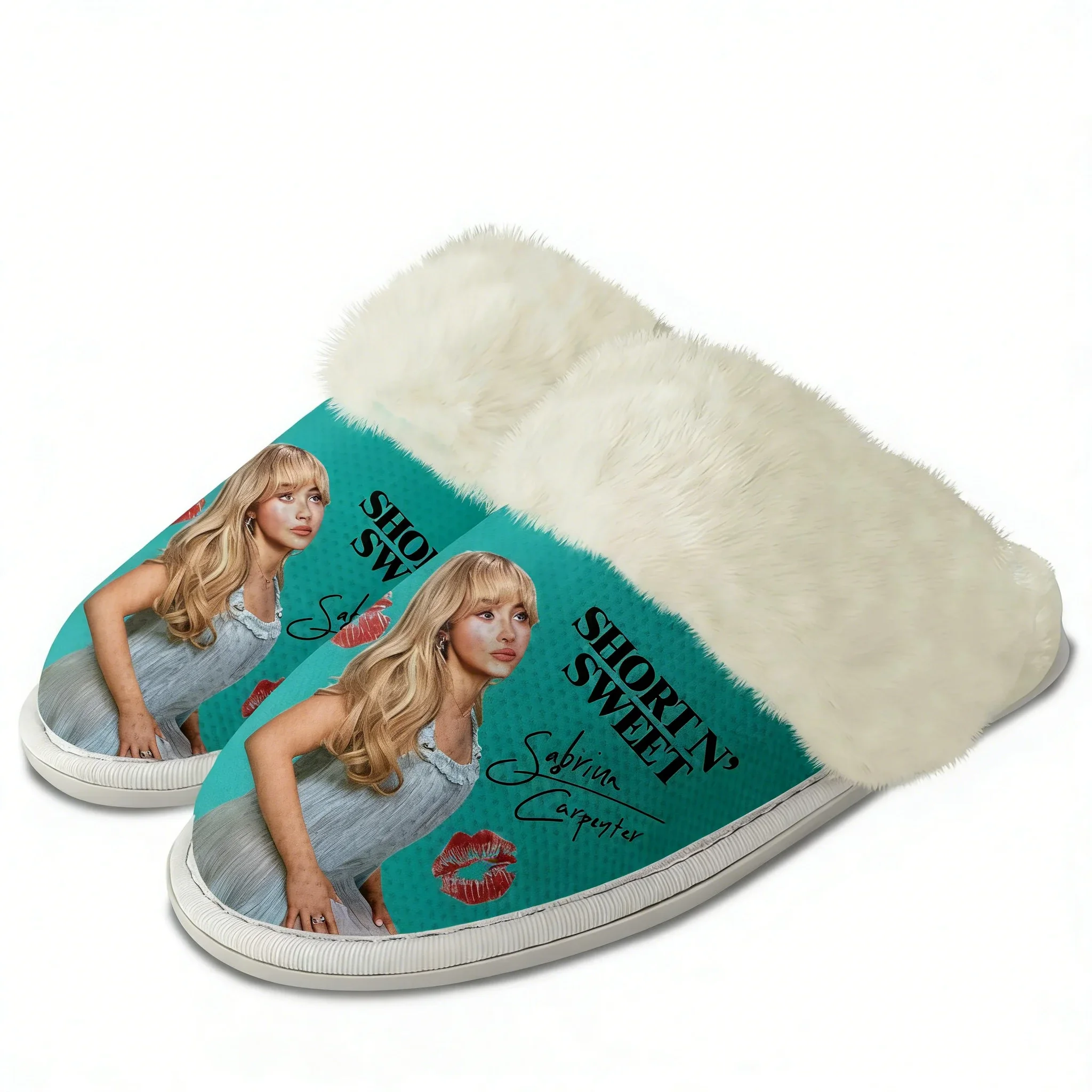 Sabrina Carpenter Plush Slippers Keep Warm Shoe Men Womens Home Cotton Bedroom Customized Fashion Thermal Lightweight Slipper
Sabrina Carpenter Plush Slippers Keep Warm Shoe Men Womens Home Cotton Bedroom Customized Fashion Thermal Lightweight Slipper