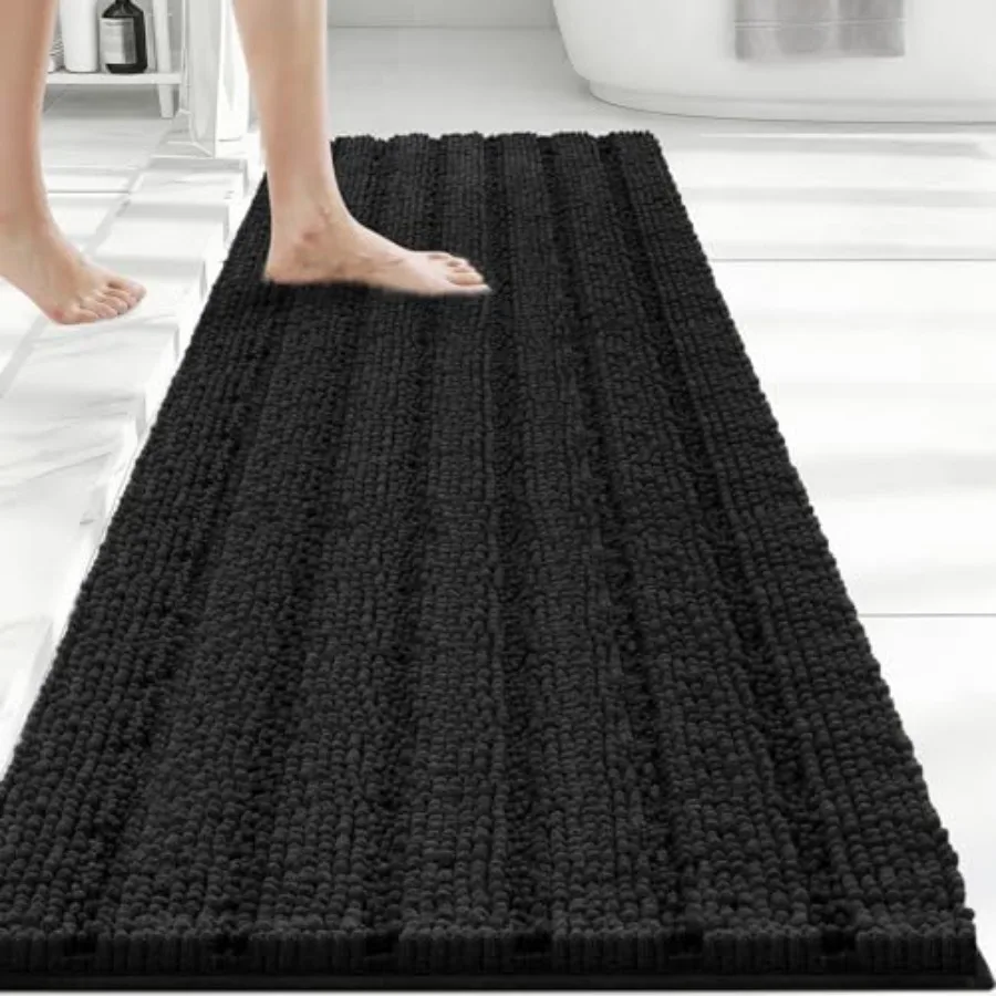 48"×24" Chenille Bath Mat Non-Slip with Backing Bath Rug Ultra-Absorbent and Machine Washable Bathroom Mat Quick-Dry Design. Id
48"×24" Chenille Bath Mat Non-Slip with Backing Bath Rug Ultra-Absorbent and Machine Washable Bathroom Mat Quick-Dry Design. Id