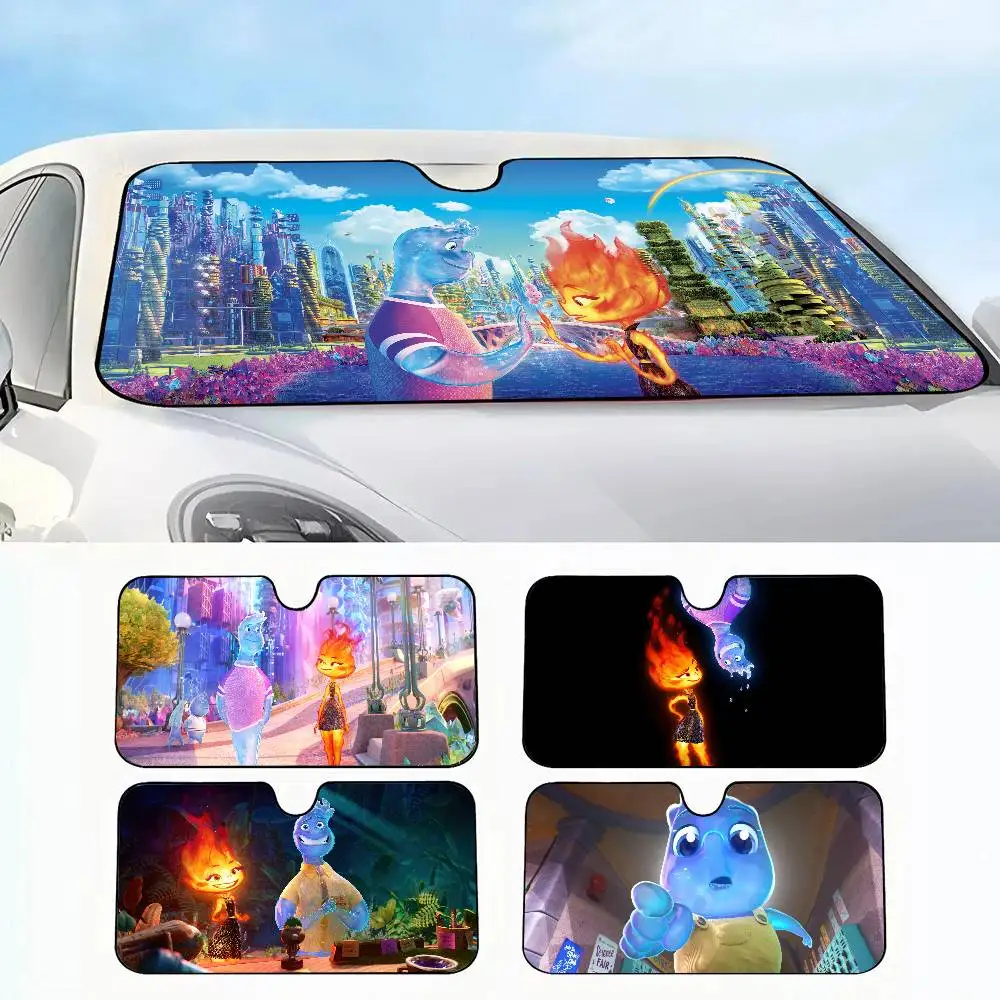 MINISO Disney Elemental Car SunShade Windshield Sun Shade Personalized Picture Block UV Rays Visor Protector
MINISO Disney Elemental Car SunShade Windshield Sun Shade Personalized Picture Block UV Rays Visor Protector