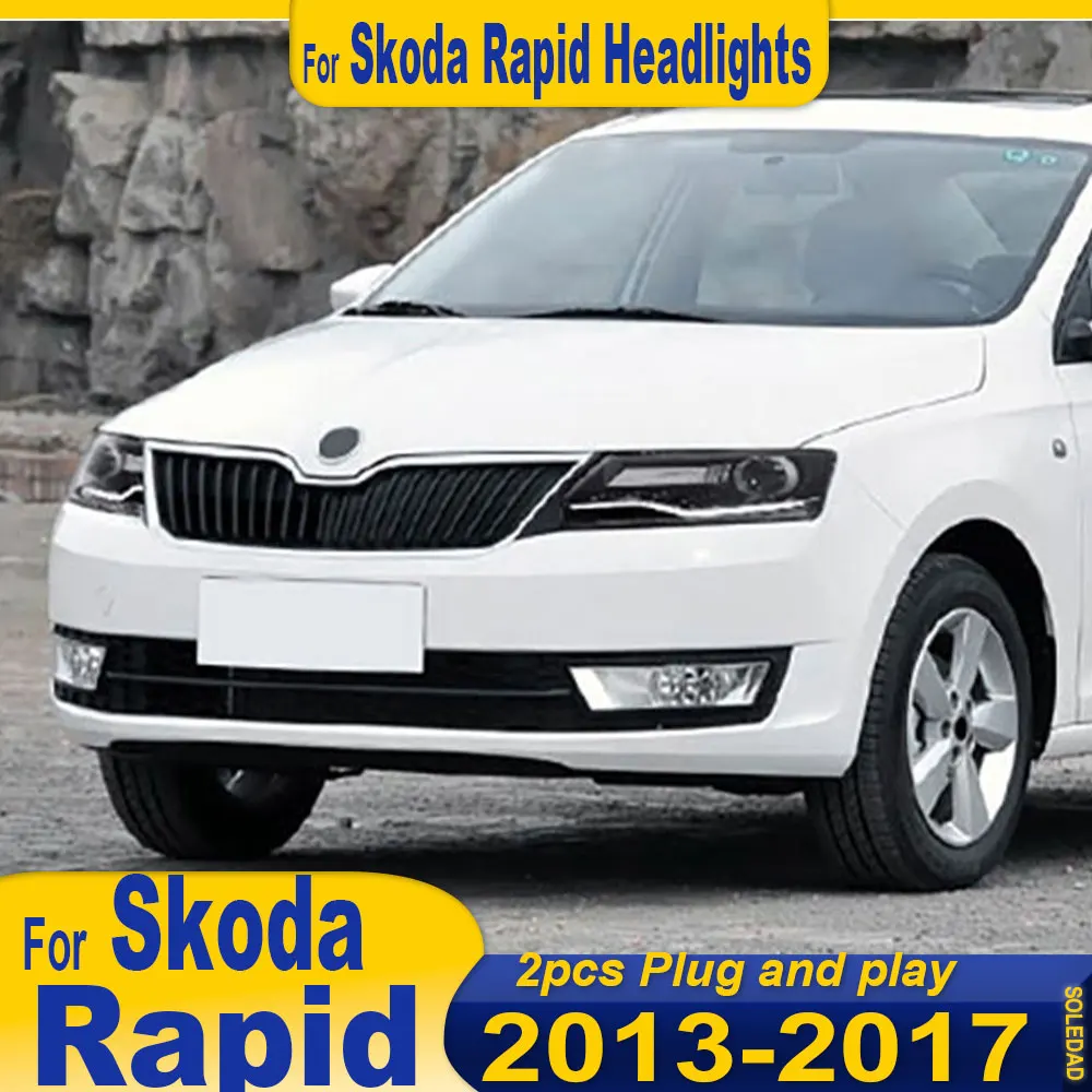 2pcs Car Headlights For Skoda Rapid 2013 2014 2015 2016 2017 new style full LED Auto Head lamp Assembly Upgrade Projector Lens
2pcs Car Headlights For Skoda Rapid 2013 2014 2015 2016 2017 new style full LED Auto Head lamp Assembly Upgrade Projector Lens
