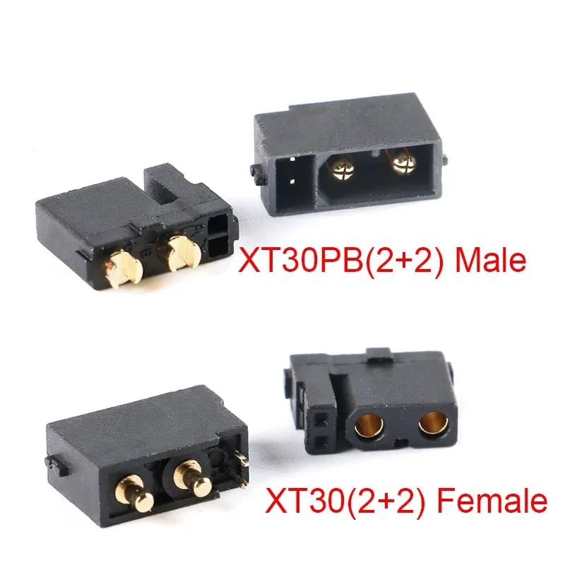 10Pcs/1pc XT30(2+2) Female XT30PB(2+2) Male Gold Plated Plug with Signal Pin XT30U Aapter for RC Drone Aircraft Model
10Pcs/1pc XT30(2+2) Female XT30PB(2+2) Male Gold Plated Plug with Signal Pin XT30U Aapter for RC Drone Aircraft Model