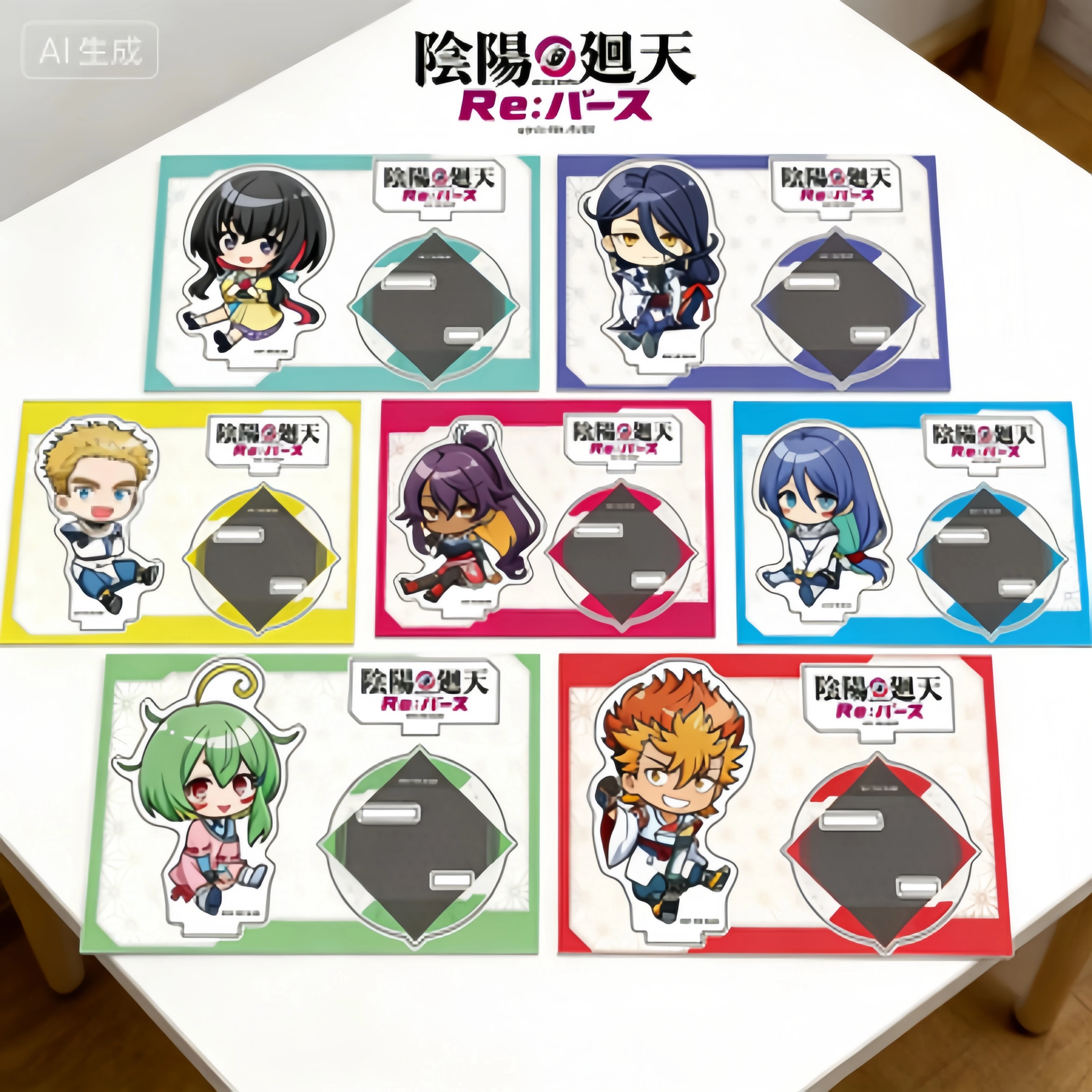 Anime Onmyo Kaiten Re Zanka Rudo Enjin Keychais Acrylic standing sign board Animation Peripheral Props Fans Gift 10cm DeskDeco
Anime Onmyo Kaiten Re Zanka Rudo Enjin Keychais Acrylic standing sign board Animation Peripheral Props Fans Gift 10cm DeskDeco