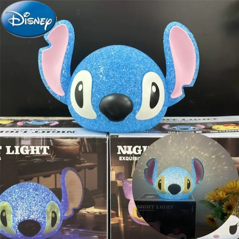 Disney Cute Stitch Night Light for Kids 3D Anime Figures Particle Projection Light Living Room Bedroom Bedside Room Ornaments
Disney Cute Stitch Night Light for Kids 3D Anime Figures Particle Projection Light Living Room Bedroom Bedside Room Ornaments