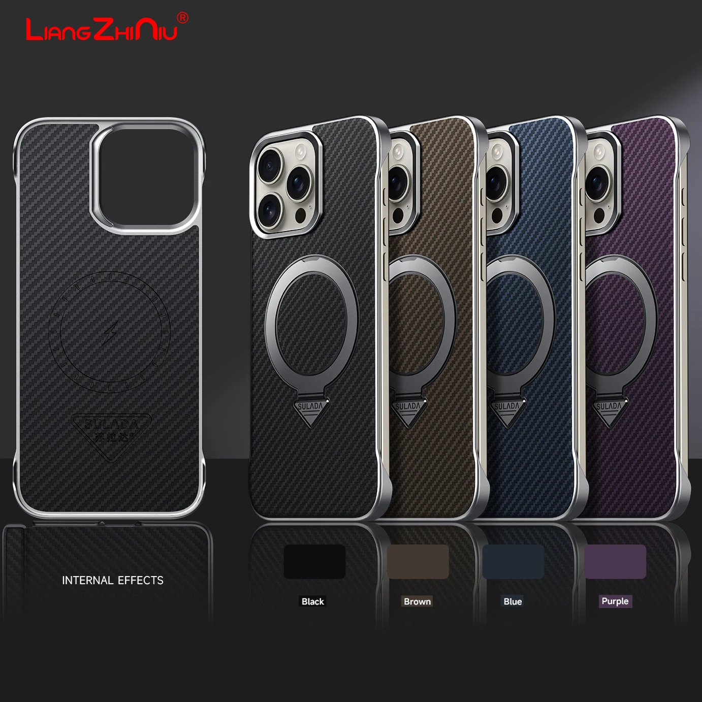 Высококачественный кевларовый чехол из углеродного волокна для Iphone 16 15 Pro Max с магнитной подставкой, роскошный противоударный чехол для Apple 16plus 15pro 
Высококачественный кевларовый чехол из углеродного волокна для Iphone 16 15 Pro Max с магнитной подставкой, роскошный противоударный чехол для Apple 16plus 15pro