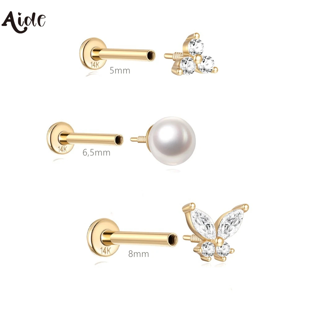 Серьги-гвоздики Aide Plata из 100% настоящего 14-каратного цельного золота длиной 5/6,5/8 мм, простой дизайн, серьги-гвоздики для пирсинга ушей, винтажные ювелирные изделия своими руками
Серьги-гвоздики Aide Plata из 100% настоящего 14-каратного цельного золота длиной 5/6,5/8 мм, простой дизайн, серьги-гвоздики для пирсинга ушей, винтажные ювелирные изделия своими руками