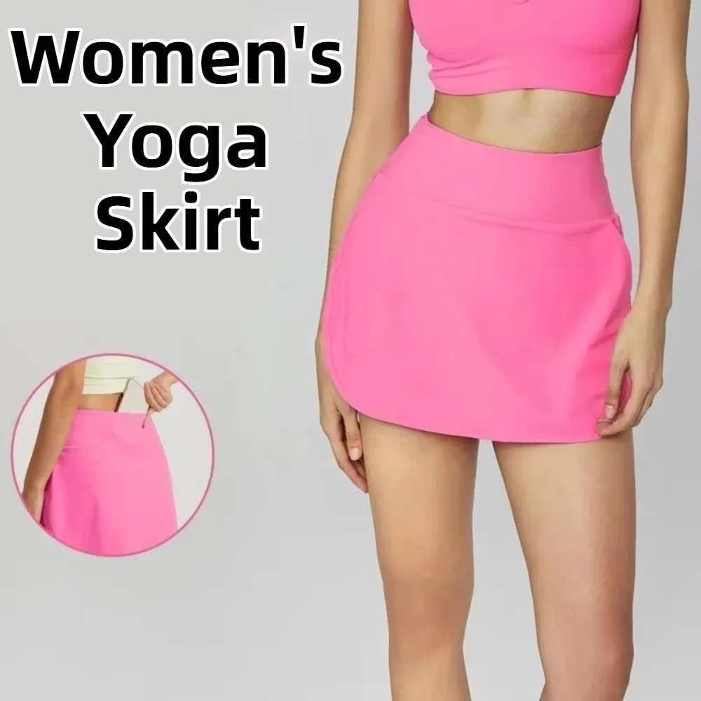 Soft Women's Tennis Skirts Breathable Quick Dry Women Dress with Phone Pocket Built-in Shorts Fitness Skirt Yoga
Soft Women's Tennis Skirts Breathable Quick Dry Women Dress with Phone Pocket Built-in Shorts Fitness Skirt Yoga