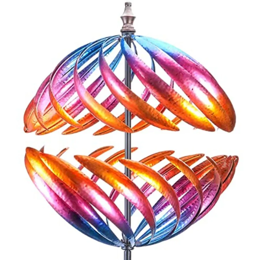 Wind Spinner 360 Degrees Double Steel Metal Wind Sculpture is Suitable for Decorating Your Patio Lawn and Garden
Wind Spinner 360 Degrees Double Steel Metal Wind Sculpture is Suitable for Decorating Your Patio Lawn and Garden
