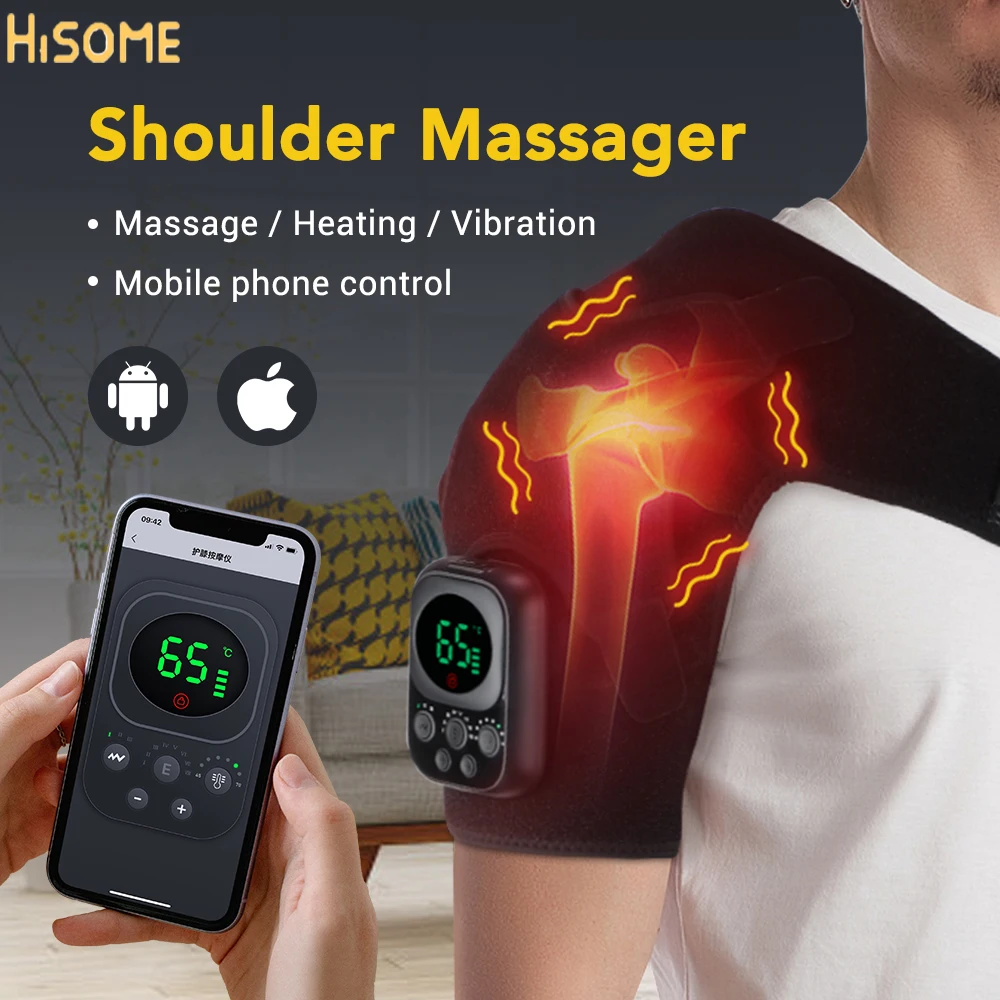 Electric Shoulder Massager Detachable Wireless Control Knee Shoulder Massager Hot Compress Vibration Blood Circulation Relax Mus
Electric Shoulder Massager Detachable Wireless Control Knee Shoulder Massager Hot Compress Vibration Blood Circulation Relax Mus