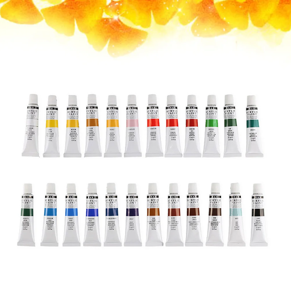 1Set Waterproof Acrylic Paint Kit 24 Colors High Purity Bright Pigments DIY Wall Painting Hand Paint Art Supplies for Students
1Set Waterproof Acrylic Paint Kit 24 Colors High Purity Bright Pigments DIY Wall Painting Hand Paint Art Supplies for Students