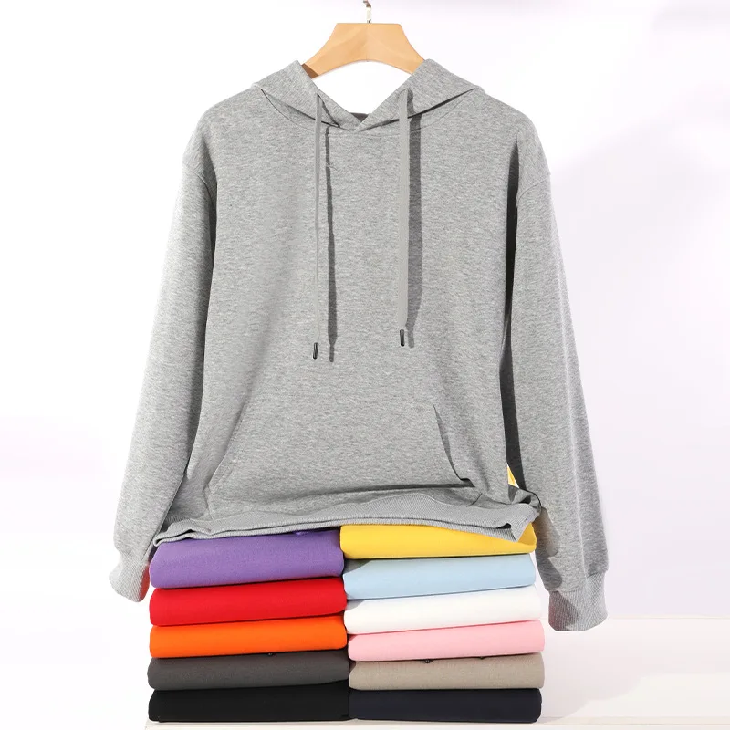 Spring Autumn Basic Style Hooded Sweatshirt For Men And Women, Simple Top, Couple's Solid Color Loose Cotton Base Shirt
Spring Autumn Basic Style Hooded Sweatshirt For Men And Women, Simple Top, Couple's Solid Color Loose Cotton Base Shirt