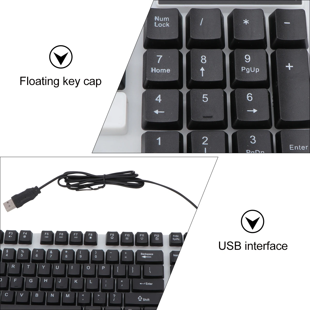 1 pc Wired Gaming Usb Plastic For Computer Laptop Desktop Illuminated Waterproof E-Sports Keyboard Office Games Portable
1 pc Wired Gaming Usb Plastic For Computer Laptop Desktop Illuminated Waterproof E-Sports Keyboard Office Games Portable