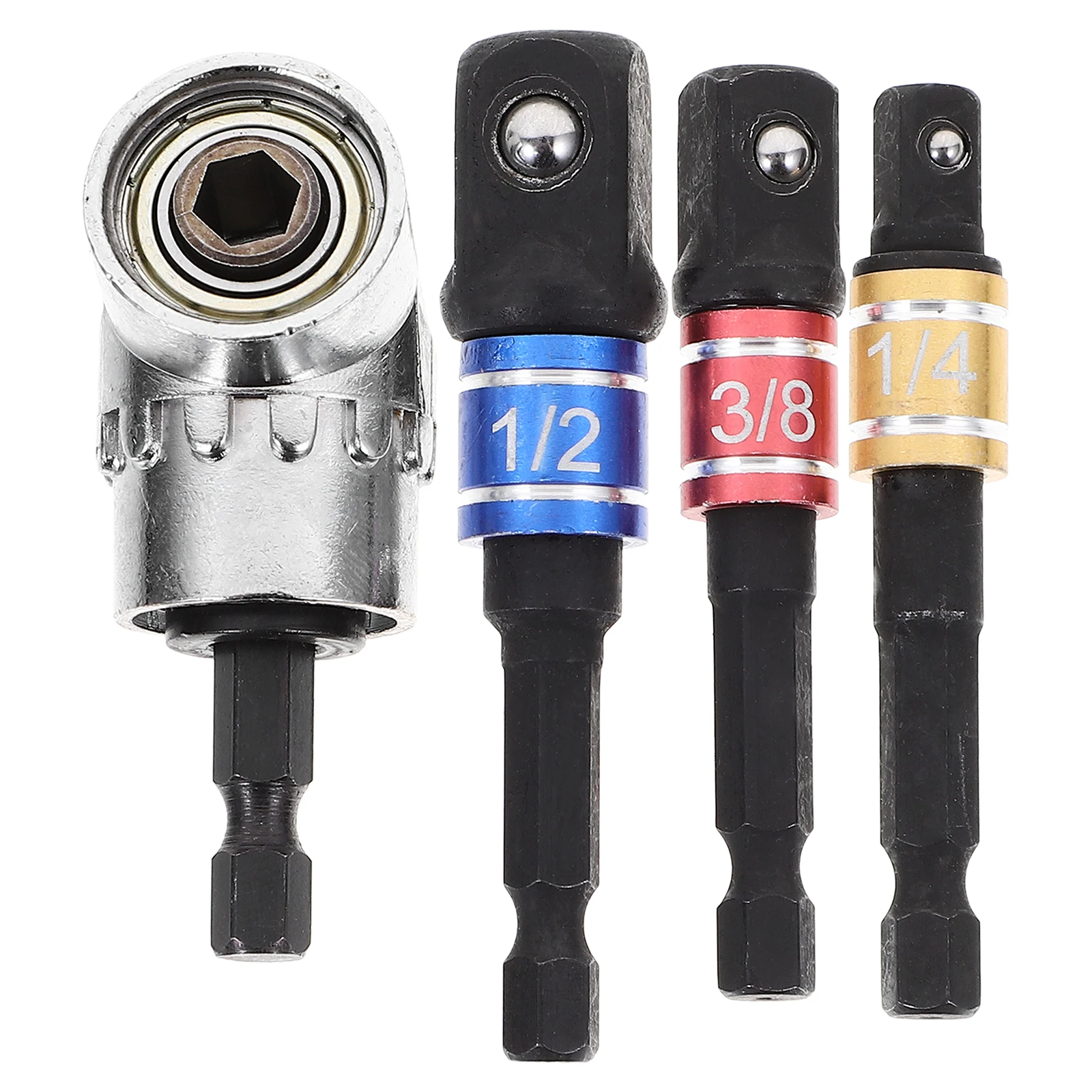 1 set Hex H Head Adapter Drill Bit Extension Right Angle Attachment Metal Tool Kit Impact Wrench Accessories
1 set Hex H Head Adapter Drill Bit Extension Right Angle Attachment Metal Tool Kit Impact Wrench Accessories