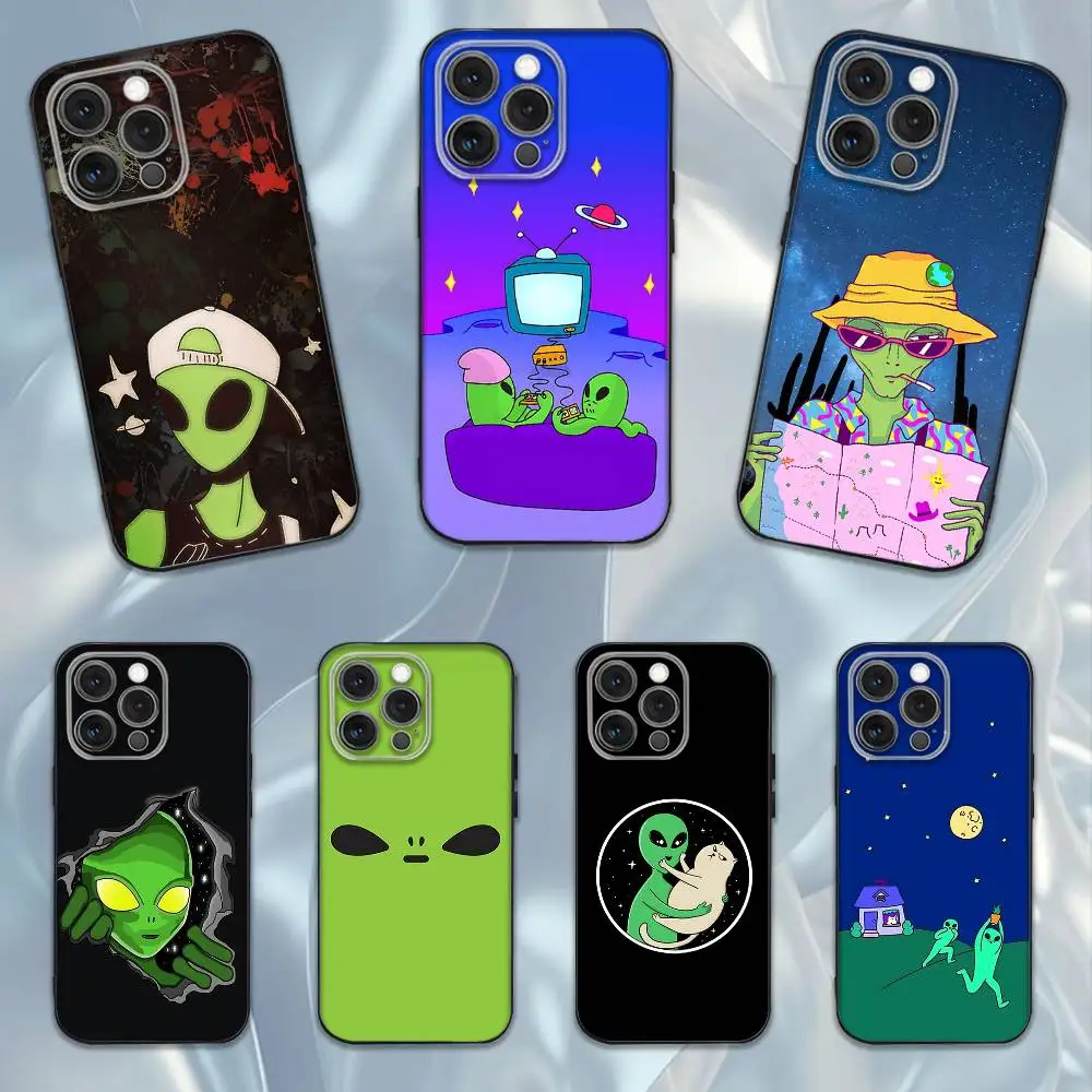 Alien Martian UFO Phone Case For iPhone 16e,16,15,14,13,12,11,Pro,X,XS,Max,XR,Plus,Mini Soft Black Cover
Alien Martian UFO Phone Case For iPhone 16e,16,15,14,13,12,11,Pro,X,XS,Max,XR,Plus,Mini Soft Black Cover